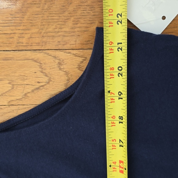 CROFT AND BARROW WOMEN'S PLUS SIZE BLUE SLEEVELESS SUMMER TOP SIZE XXL - Picture 11 of 14